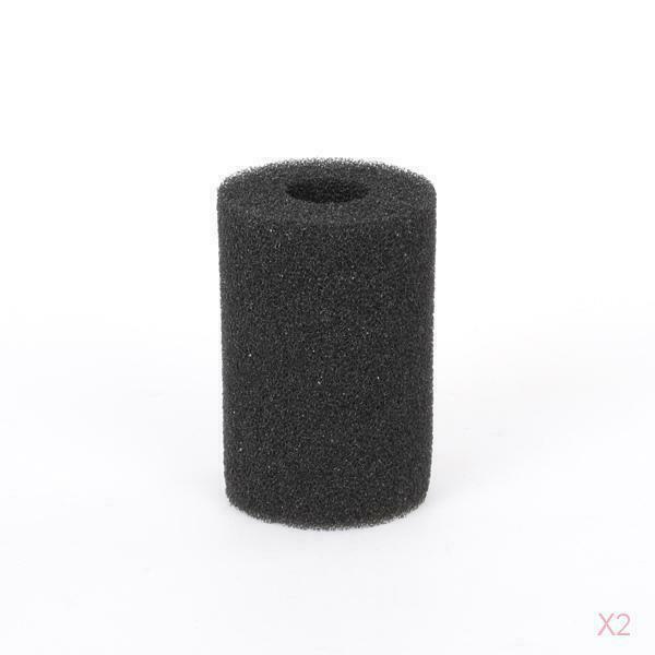 2Pcs Black Water Cleaning Biochemical Filter Foam