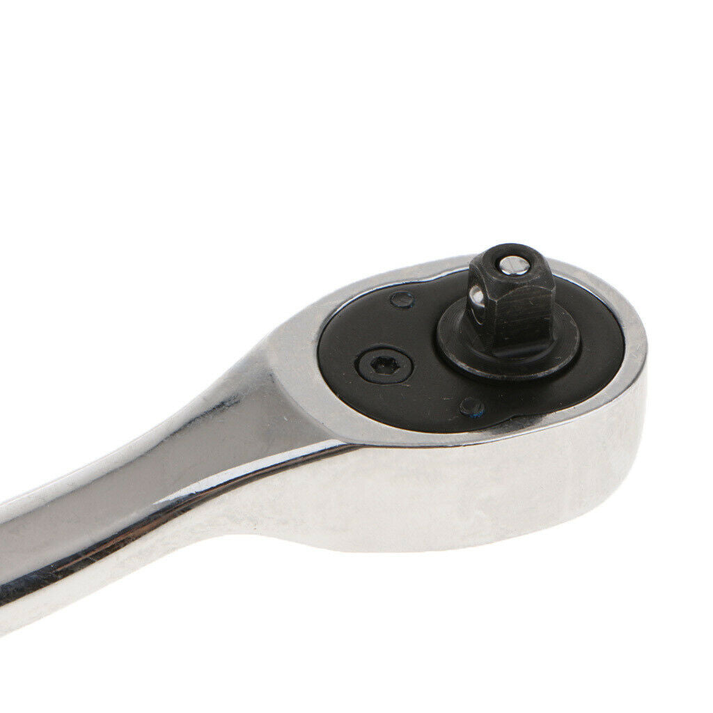 Mirror Steel Fast Rapid Ratchet Wrench Spanner Hand Repair Tool  6.35mm