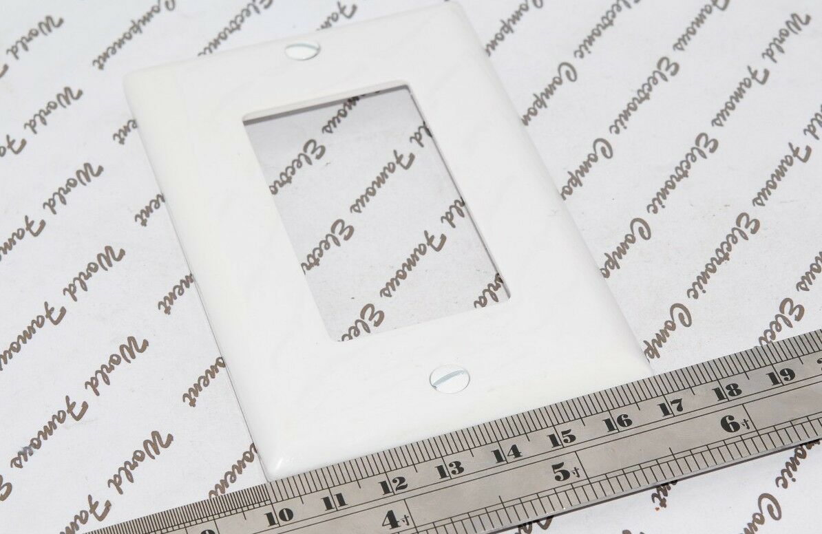 10pcs-COOPER 15FF GFCI Decorator Standard Size Wallplates 1-Gang