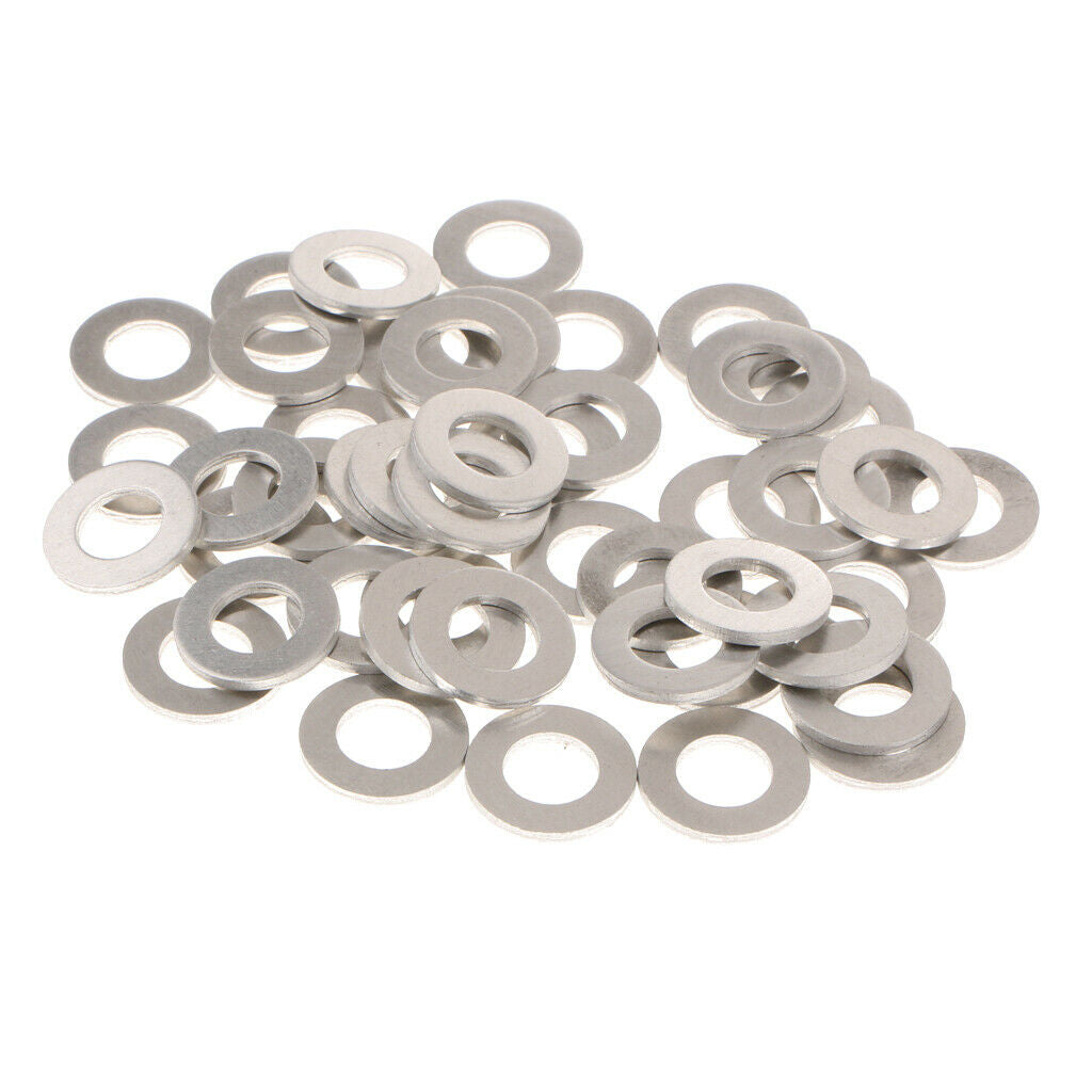 50x M12 Rubber Black Oil Drain Plug Gasket Washer Fits  90430-12027