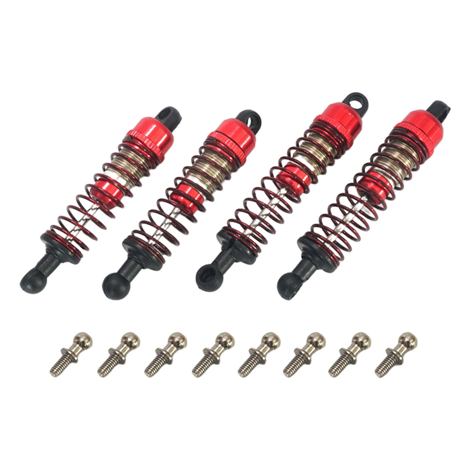 4x RC Metal 55-67mm Shock Absorber Spring for SG1604 UD1602 RC Car Parts