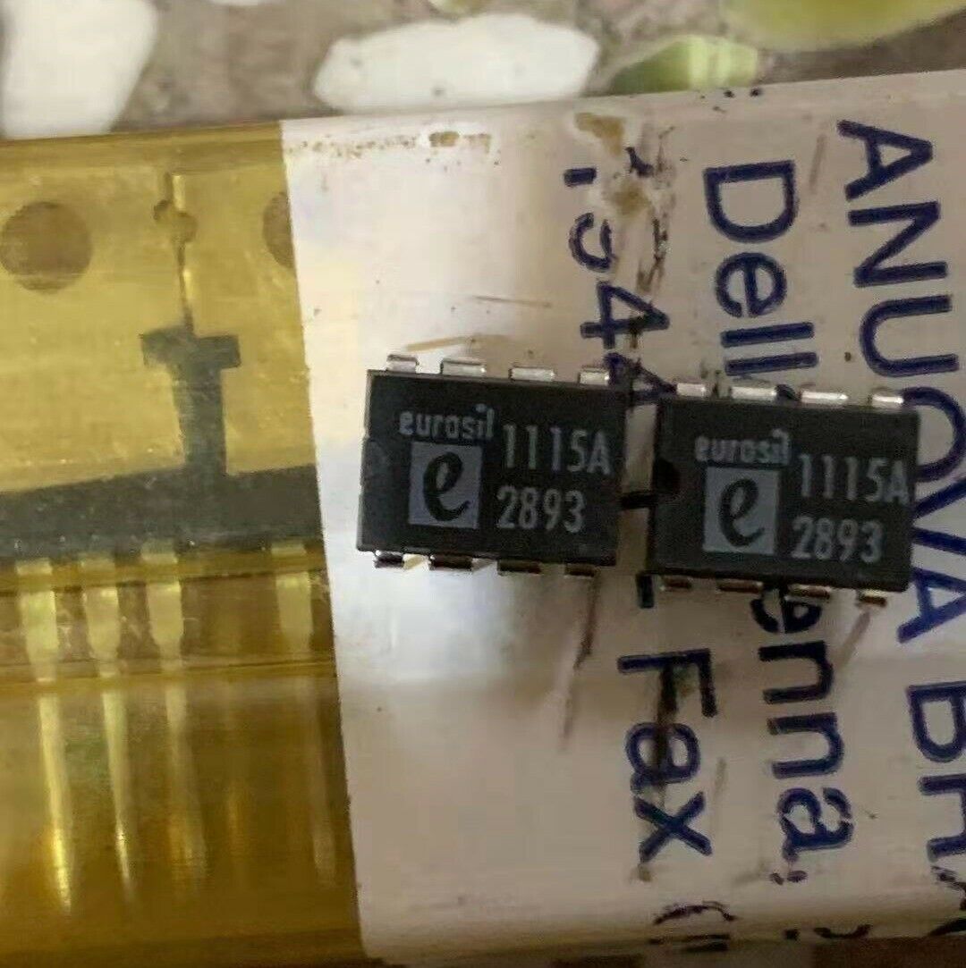 5PCS TIMEKEEPING DTMF Analog Quartz Clock IC EUROSIL DIP-8 1115A E1115A 1115