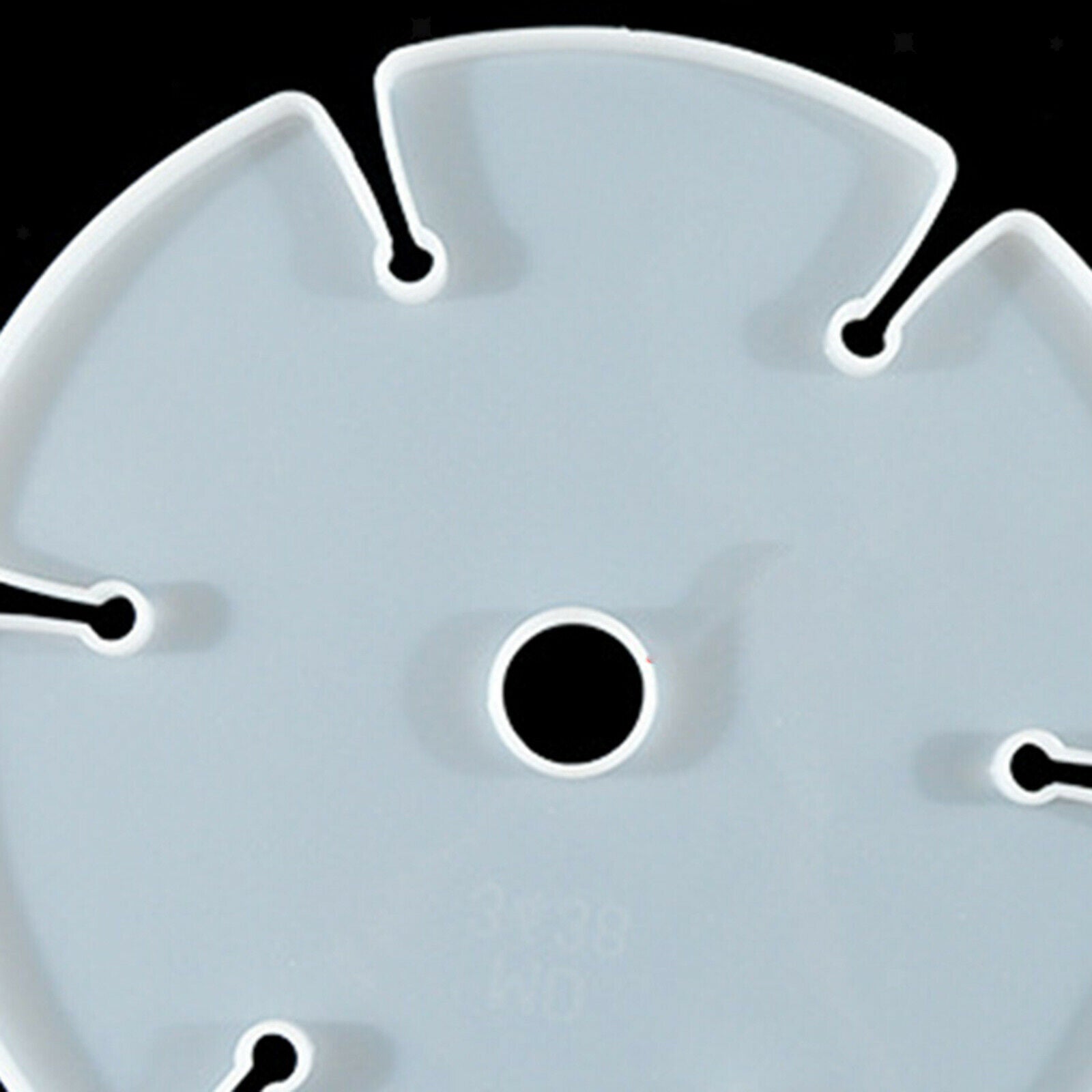 6x Wine Glass Holder Mold Cup Mat Round Coaster Mould Ornament Moulds
