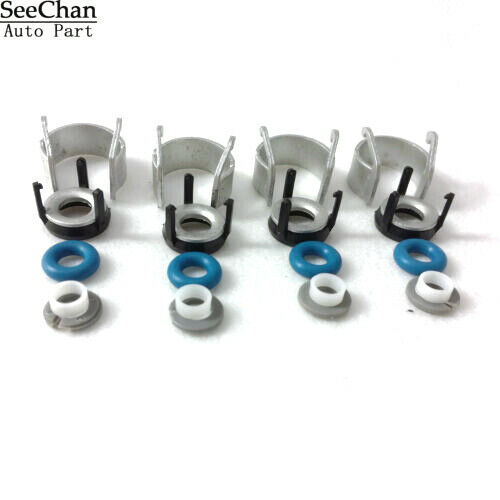 Set of 4 Fit 08-16 Audi  A5 Q3 TT Quattro allroad Fuel Injector Seal Repair Kit