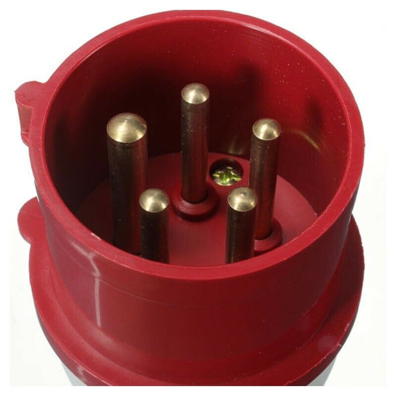 16 Amp 5 pin Plug & Socket Weatherproof IP44 3 Phase 380-415v 3P + N + Earth 1F3