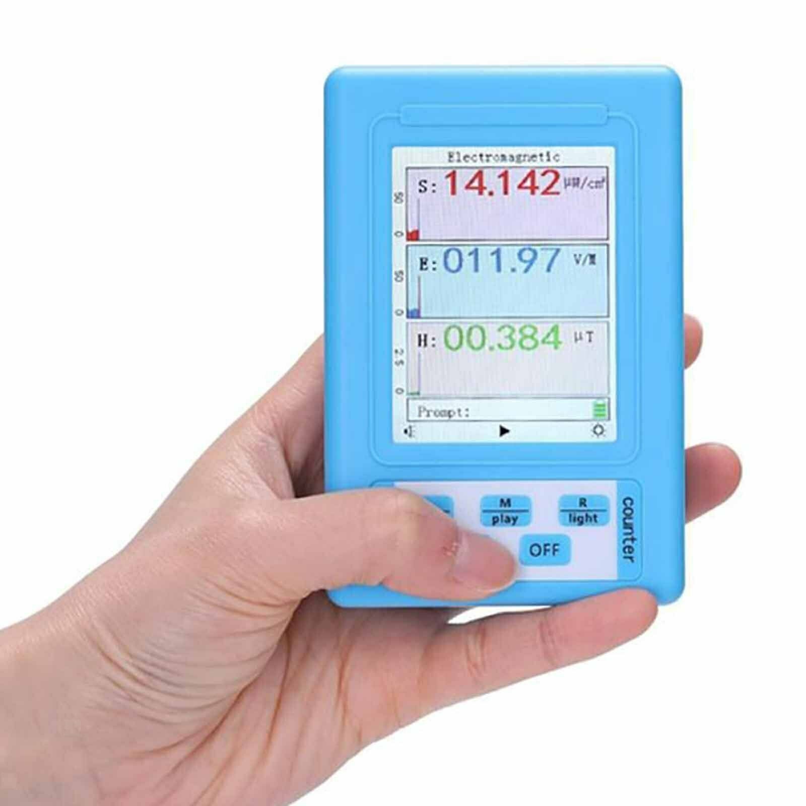 Electromagnetic Radiation Detector Tester Digital LCD Professional Counter