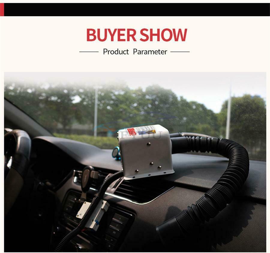 12V 800W Dual Vent Single Switch Automobile Heater Air Window Defroster Demistor