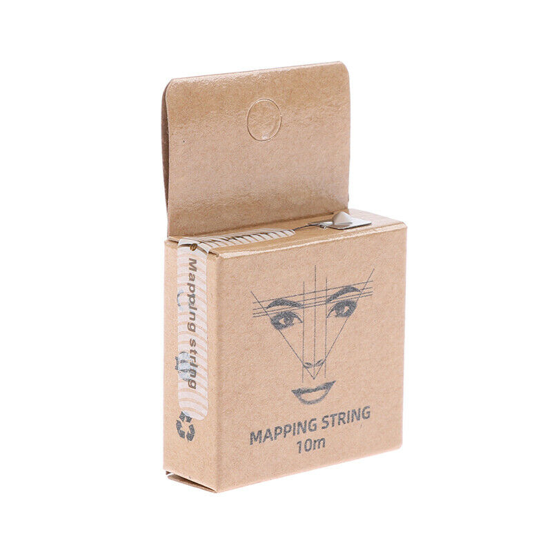 Brown Pre-Inked Mapping Thread Strings Pigment String Tattoo Eyebrow Perman XC