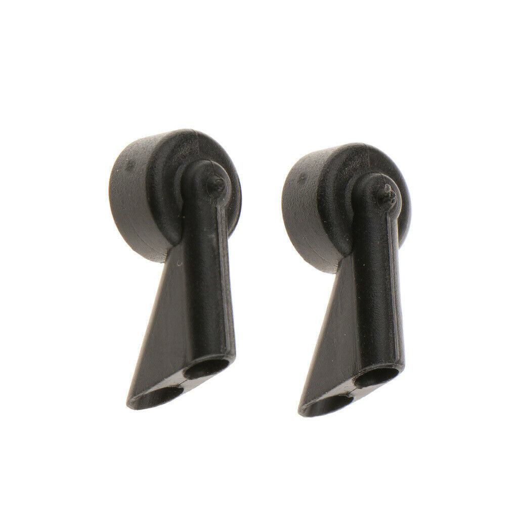 Set of 2 Rear Window Wiper Jet Water Spray Nozzle Replaces for Car