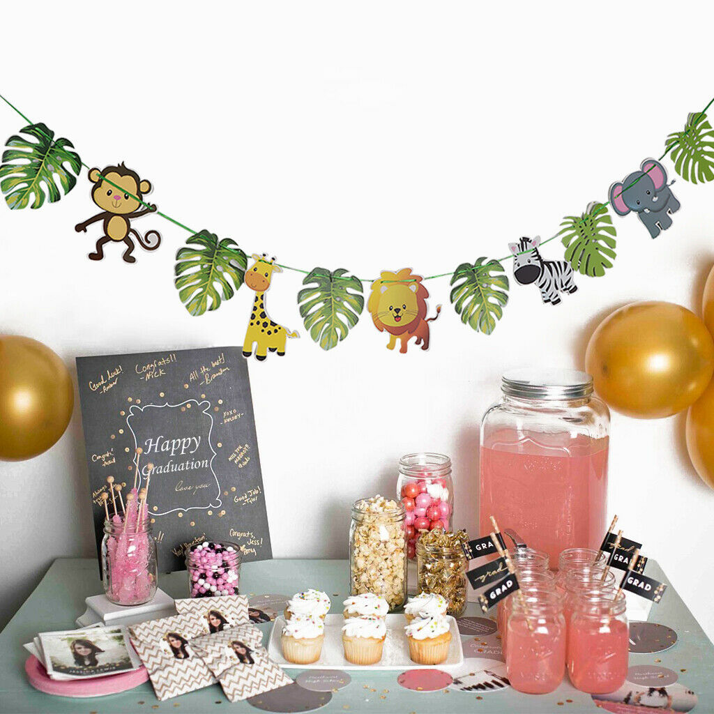 Cute garland pennant chain hanging decoration for Hawaii party themed party