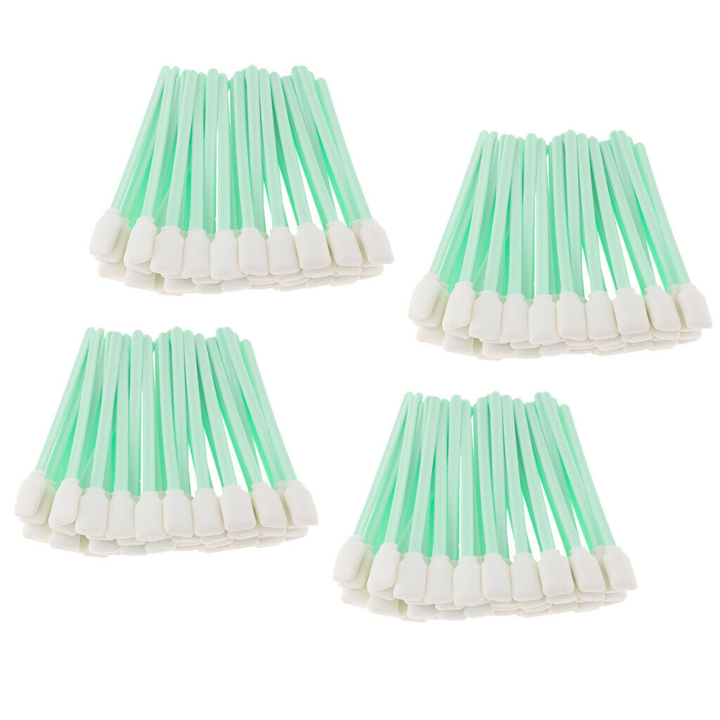 Cleaning Swabs Foam Swabs with 4 Packs (200 Pieces) for Printers