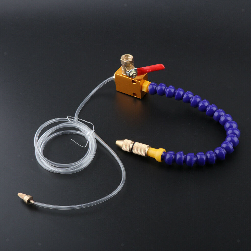 8mm Air Pipe for Mist Coolant Lubrication Spray System- CNC Lathe Milling Drill,