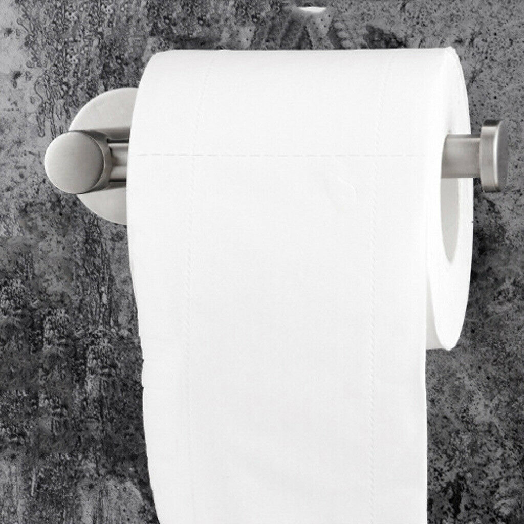304 Stainless Steel Wall Mounted Paper Towel Holder Toilet Roll Holder