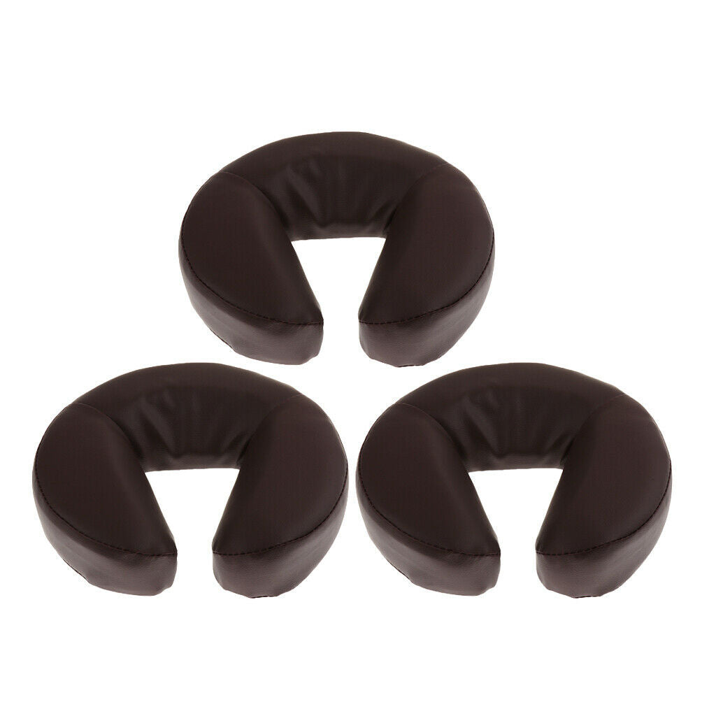 3x U Shaped Salon Spa Massage Table Bed Face Rest Down Cradle Cushion Pillow