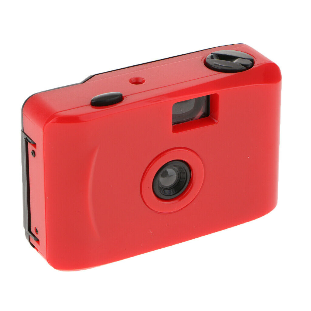 Scuba Diving Waterproof Lomo Camera 35mm Film with Housing Case Reusable Red