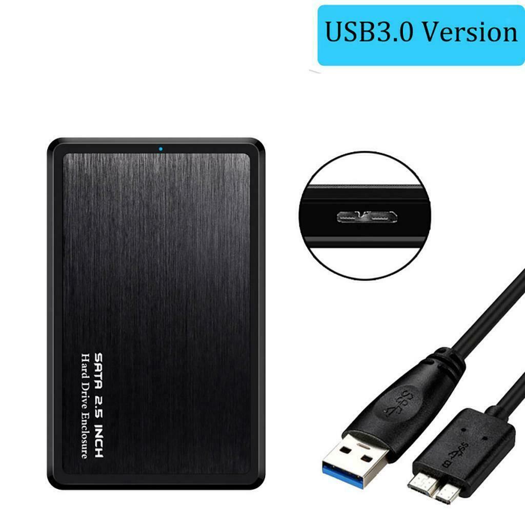 USB 3.0 2.5 inch SATA SSD hard drive case external housing cover 100x150x20mm
