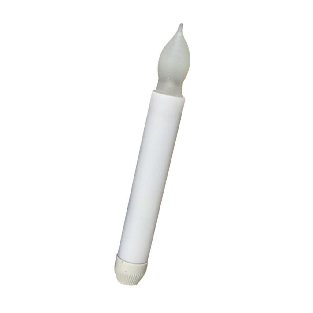 12pcs 165mm Battery Powered LED Taper Candle For Church Home Party