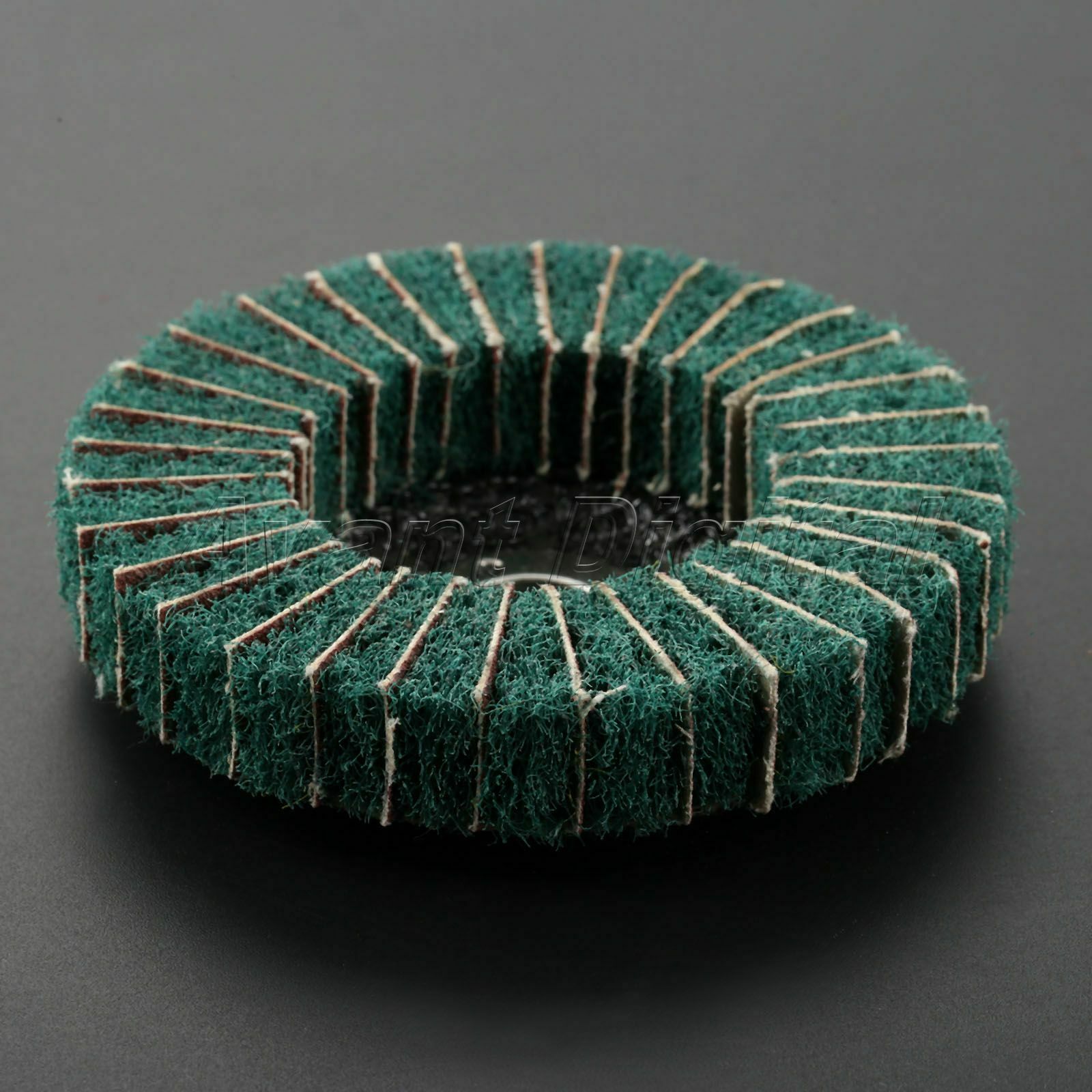 100mm 180# Grit Nylon Fiber Polishing Wheel Buffing Disc Grinding Abrasive Disc
