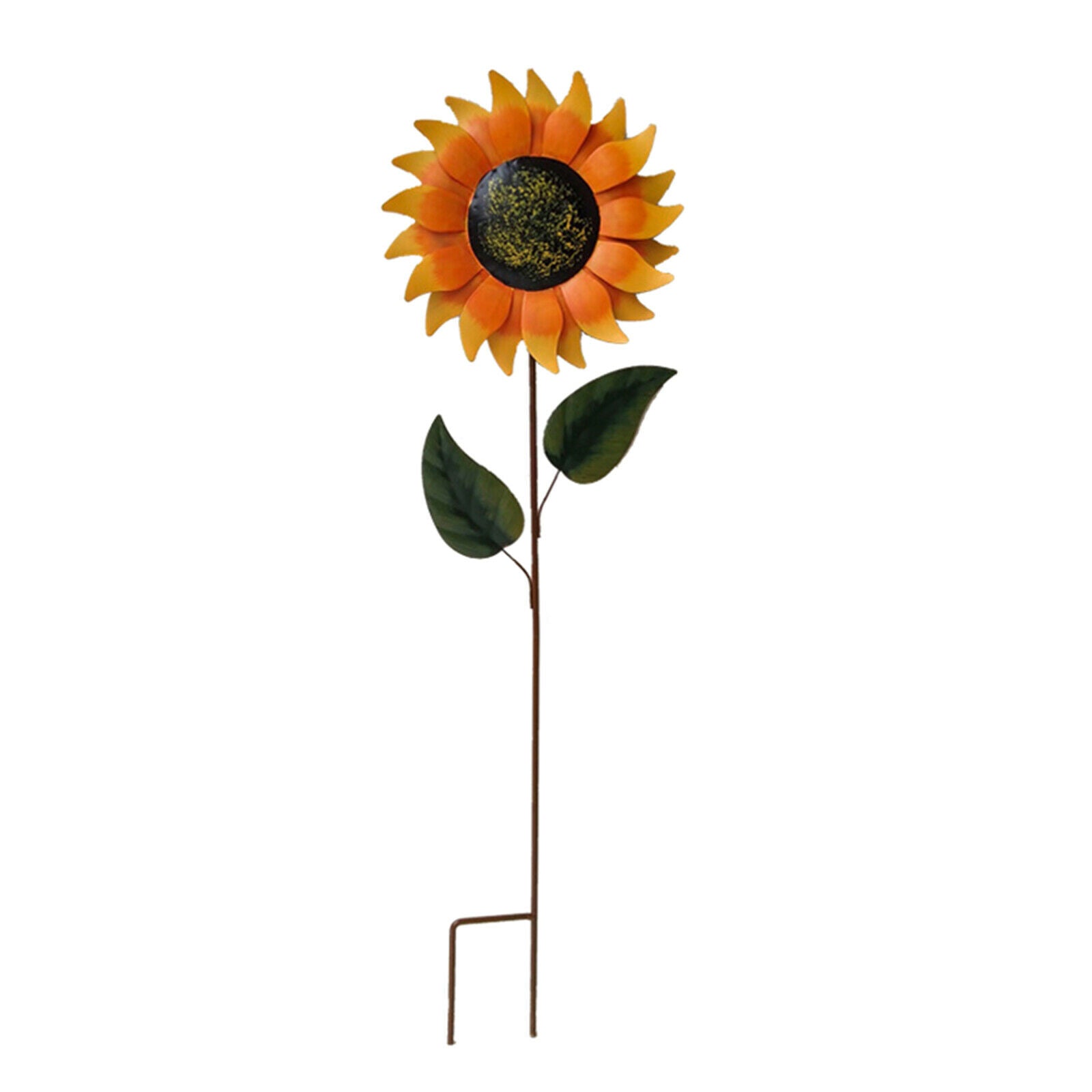 Outdoor Fall Plant Sunflower Stake Garden Yard Landscape Decoration Art