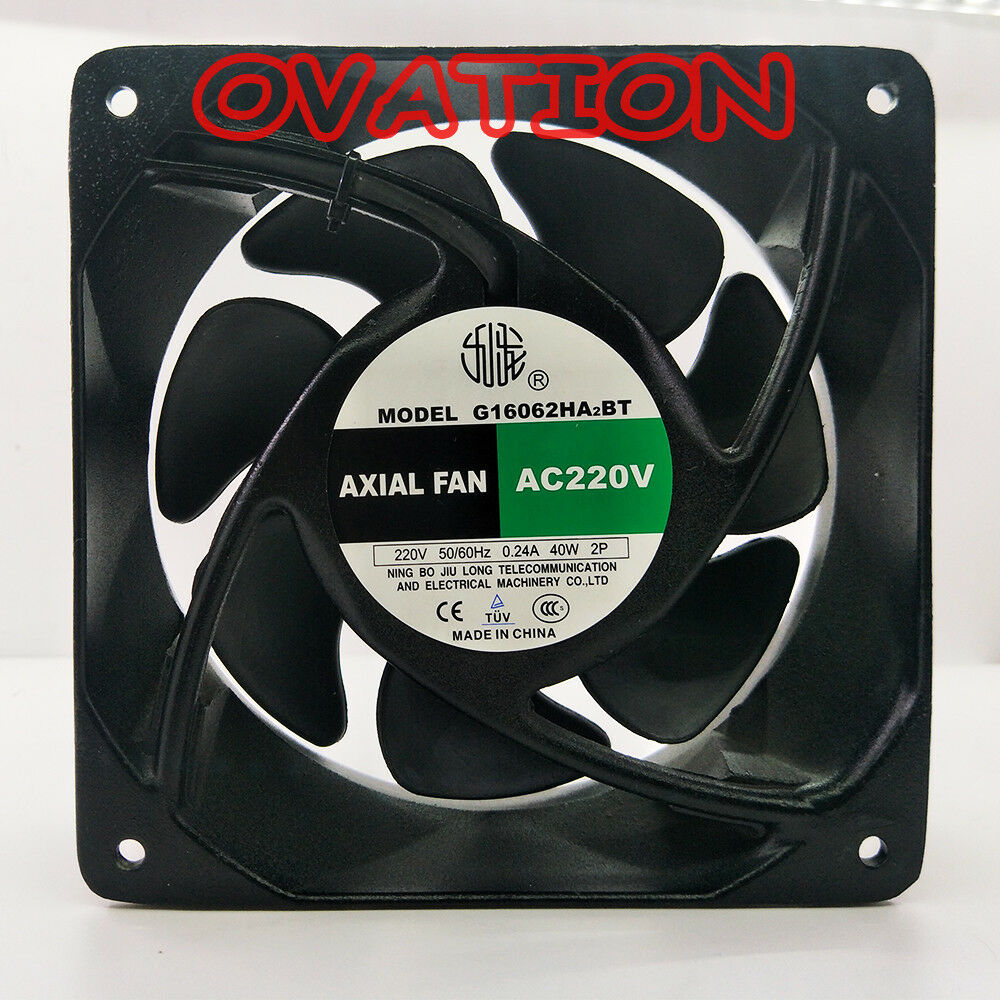 For G16062HA2BT axial flow fan 160*160*62mm 0.24A 220v 40w 3 months warranty