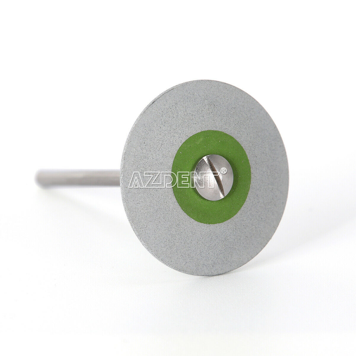 3X Dental Rubber Diamond Polisher Wheel Disc For Porcelain Grey 26mm
