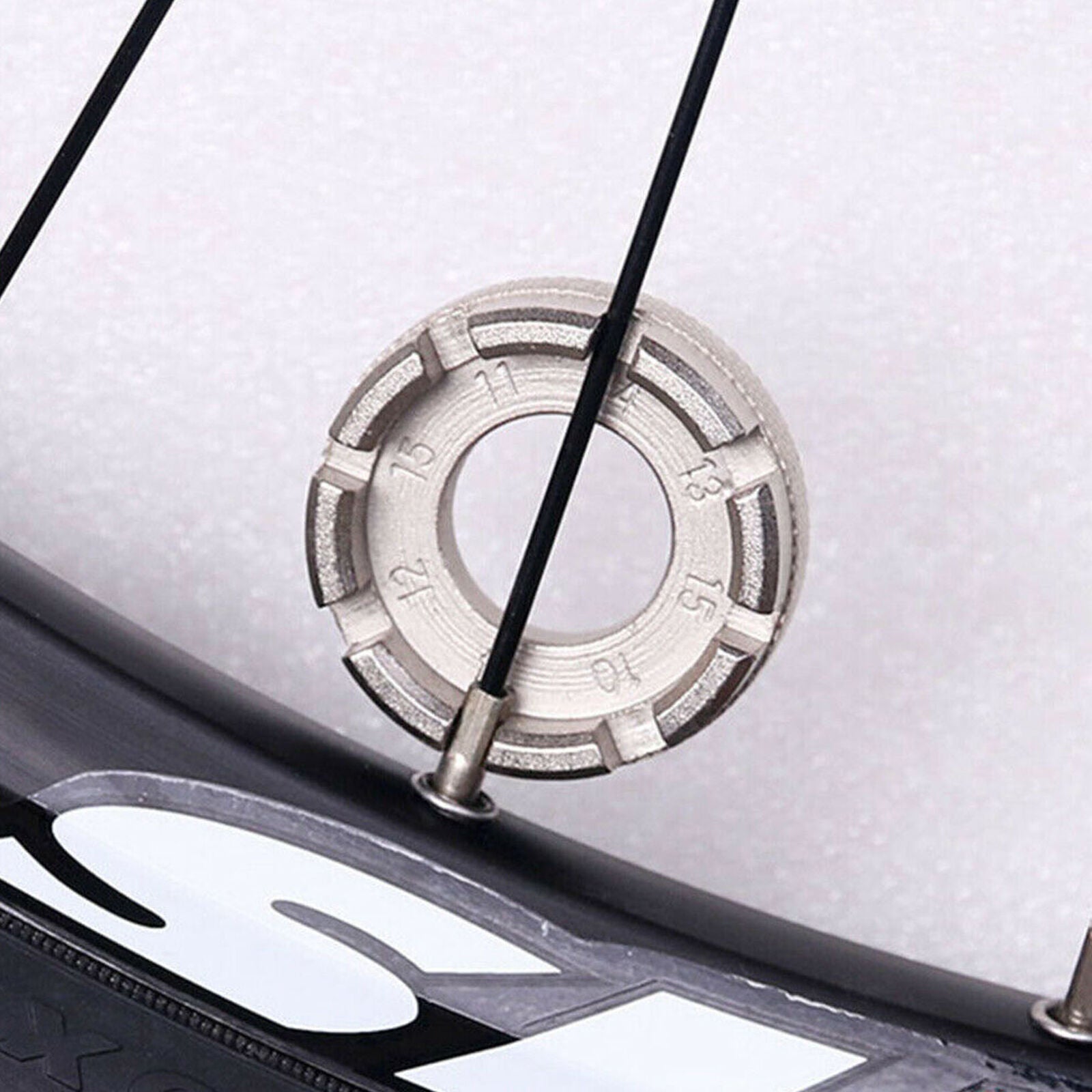 8 Port Spoke Nipple Bike Key Wheel Rim Spanner Wrench Bicycle Repair Tool Set