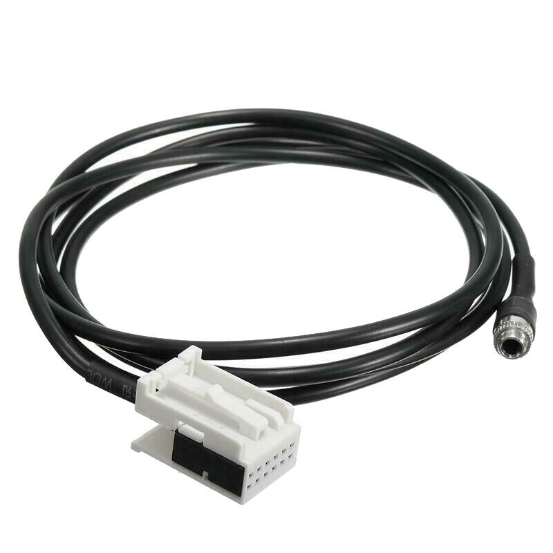 Car 3.5Mm 12Pin Female Audio Music Aux Cable Input Adapter for Mercedes Benz WT1