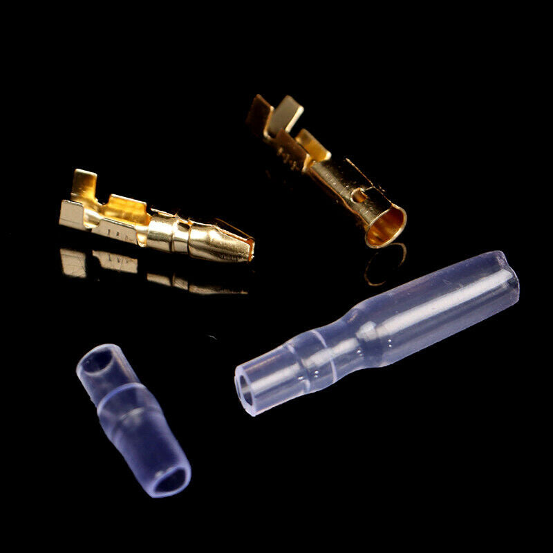 50Sets 4.0 Bullet Terminal Car Electrical Wire Connector Cold Press Termi.l8