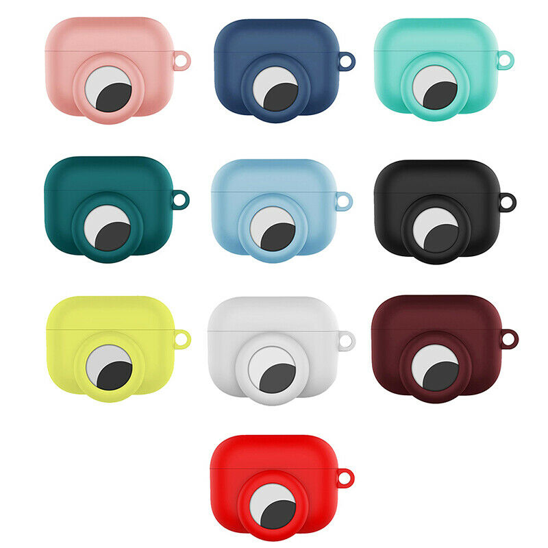 2 in 1 Soft Silicone For AirTag Cases For AirPods Earphones Prevention CaseBDAU