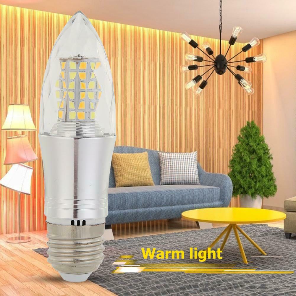Chandelier LED Corn Lamp 12W E27 SMD2835 Home Office Bulb Pendent Spotlight @
