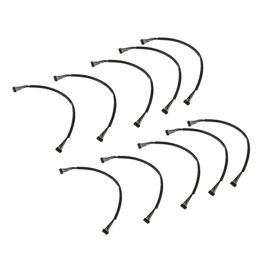 10x Brushless ESC Motor Sensor Cable Harness for RC Car Buggy Crawler Truck