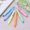 6pcs/Set Candy Color Highlighter Notebook Maker Pens Fluorescent Line Marker Pen