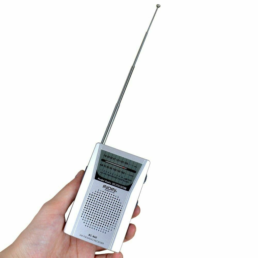 New Portable Digital Radio Mini Pocket Built in Speaker Receiver AM/FM Radio