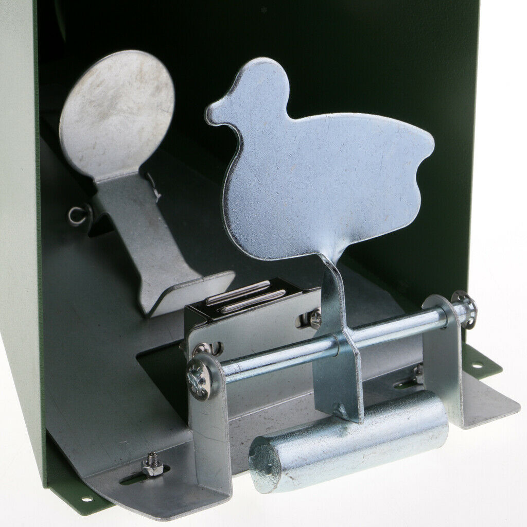 Shooting Resetting Target 2.5mm Heavy Duty Steel Pellet Trap &Target 14x14cm