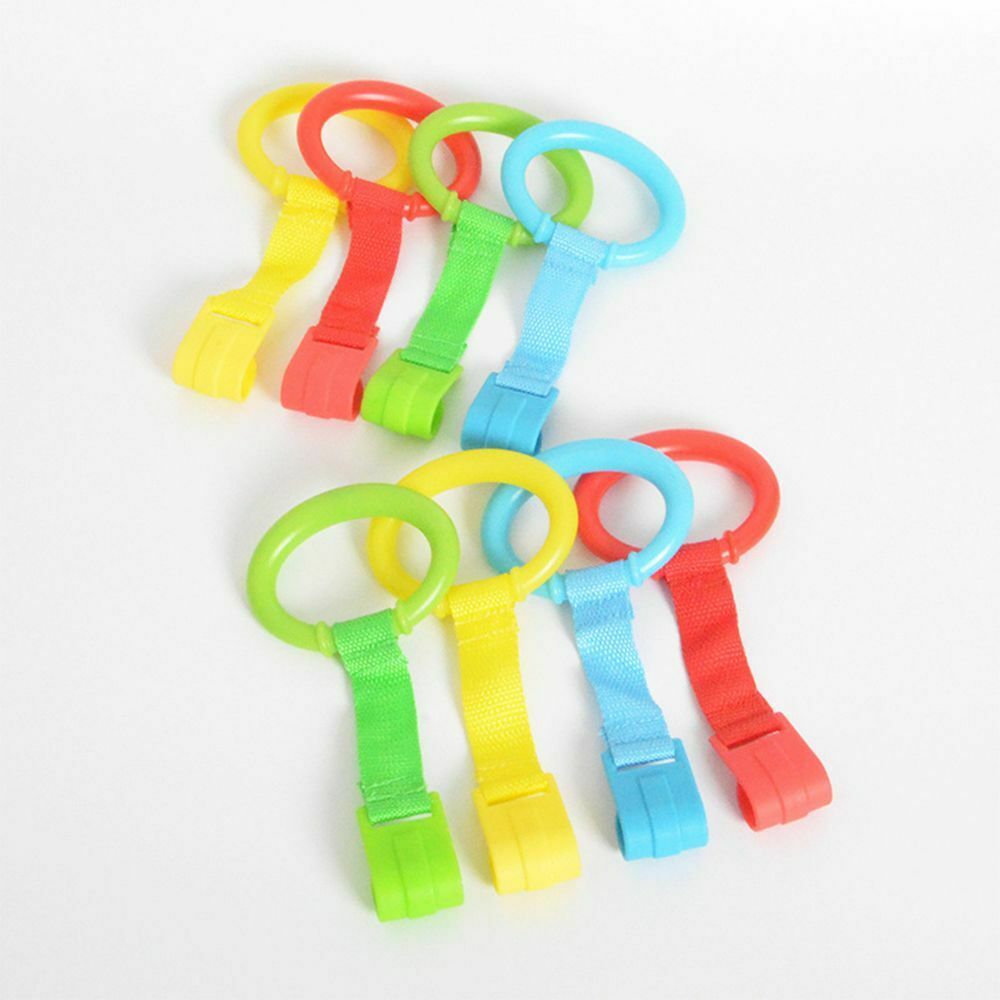 Stand Pendants Hanging Ring For  Playpen Pull Ring Baby Crib Hook Baby Toys