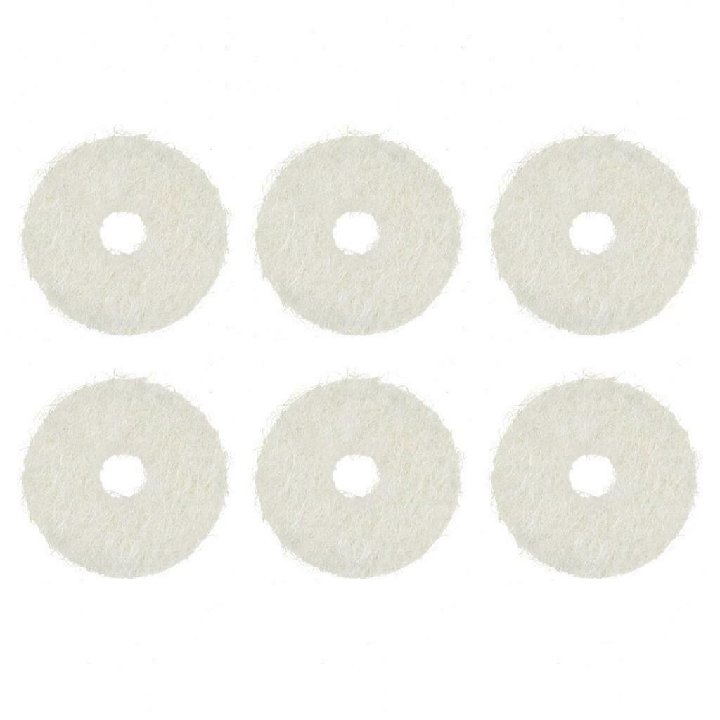 Full Set 90 pcs White Piano Balance Rail/Hitch Pin Felt Punchings 0.5inch