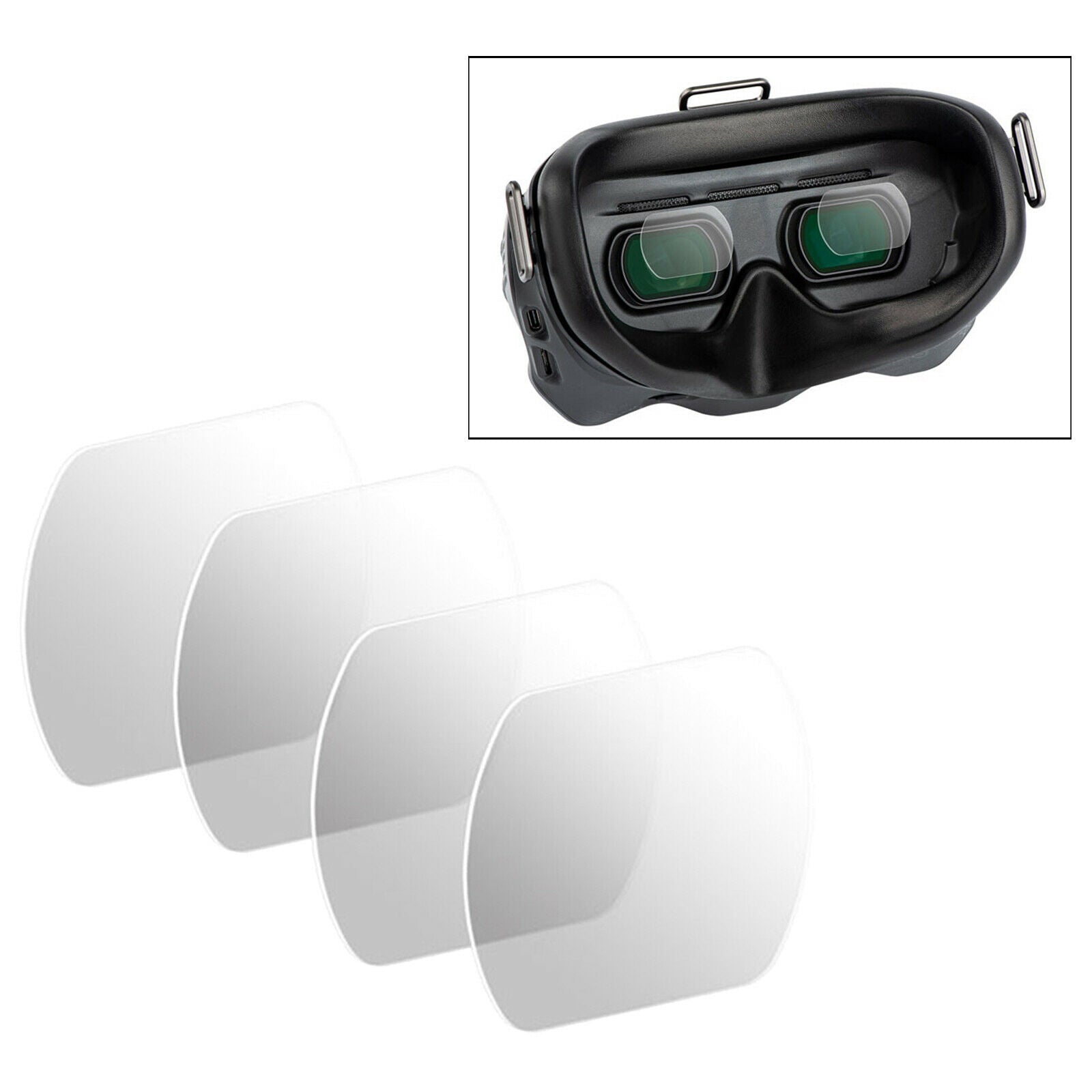 Goggles Protective Film for DJI FPV Sweat-proof Dust-proof Explosion-proof