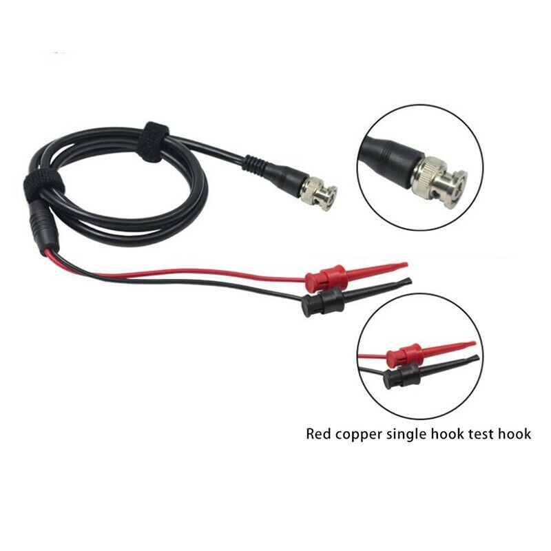 Oscilloscope Probes BNC to Alligator Crocodile Clips BNC to Mini Hook Leads BNH7