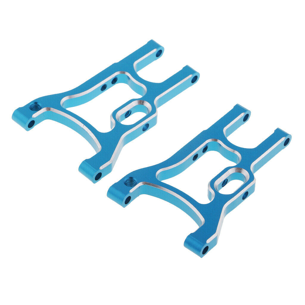 2X 2pcs Aluminum Alloy Front Lower Suspension Arms for HSP 94123 RC Drift Car