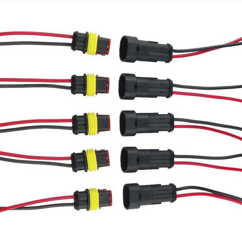 2 Kit Car Wire Connector, Waterproof Electrical Terminal, Plug for motorcycles