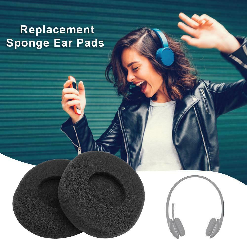 1 Pair Sponge Replacement Headphone Pad Headset Ear Pads for Logitech H800