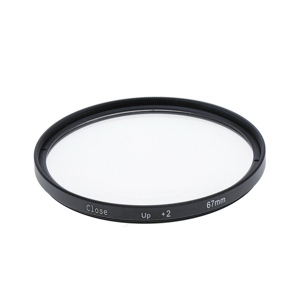 Macro Close Up Lens Filter 67mm +2 for Sony 85mm 24-70 18-200 18-135 28-75mm