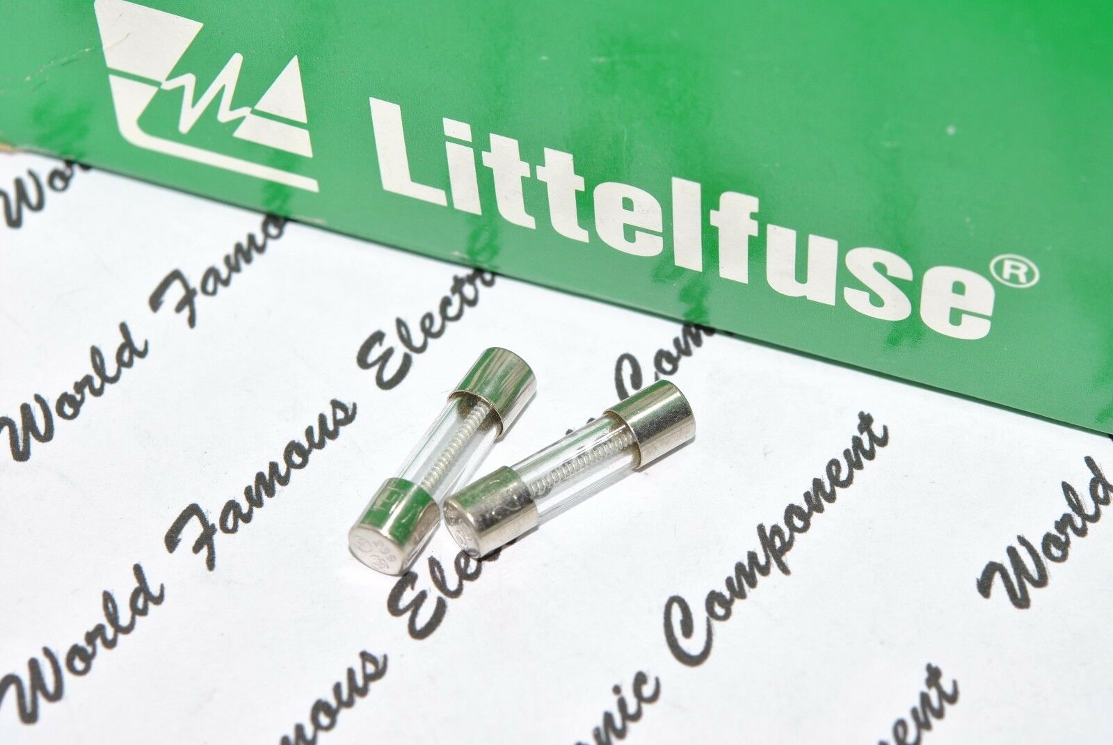 2pcs - Littelfuse / LF 4A 125V 5x20mm (T) Slow Blow Glass Fuse - 239 series