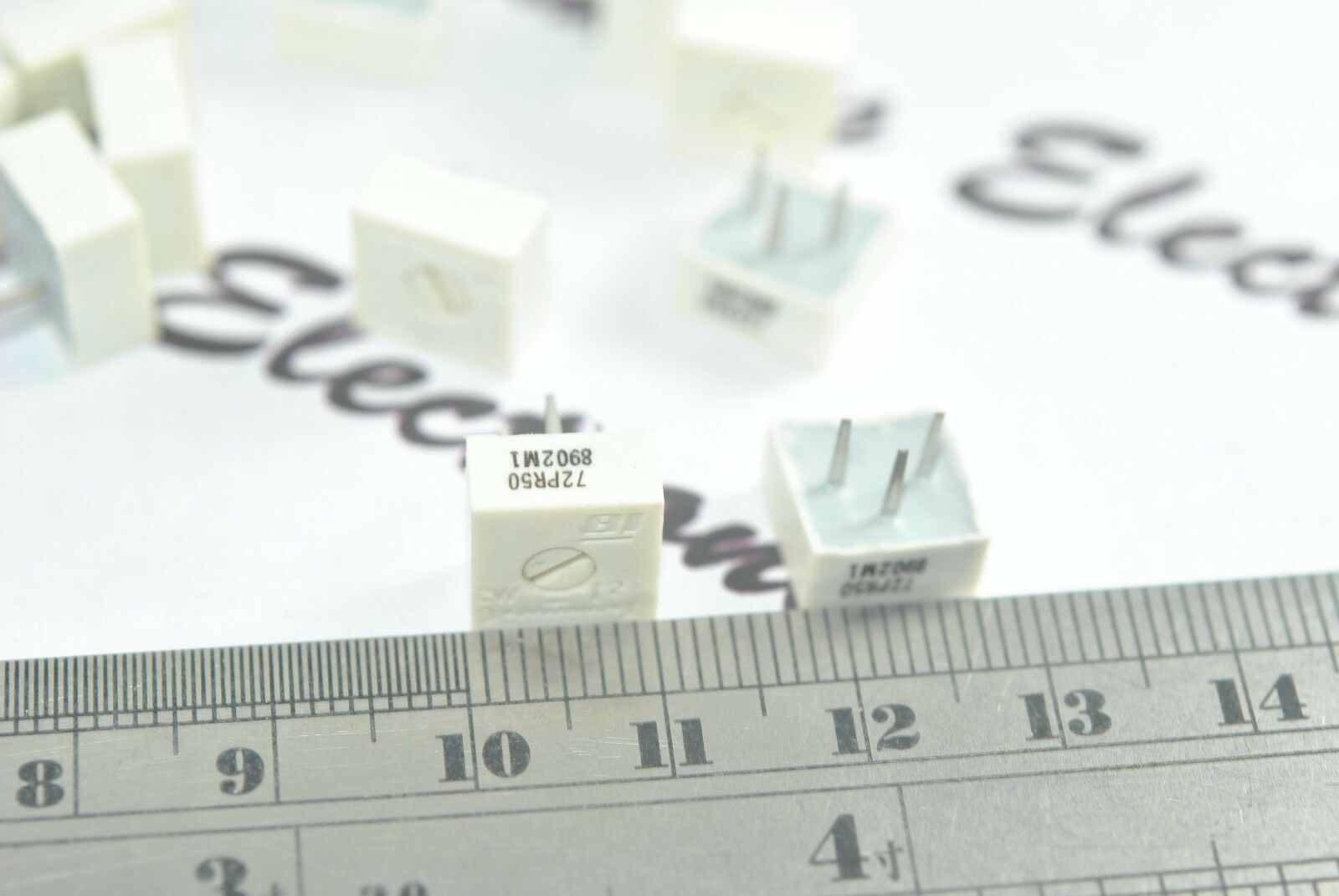 20pcs - Beckman 50R (50hm) 72PR50 1-Turns Variable Potentiometer / Trimmer
