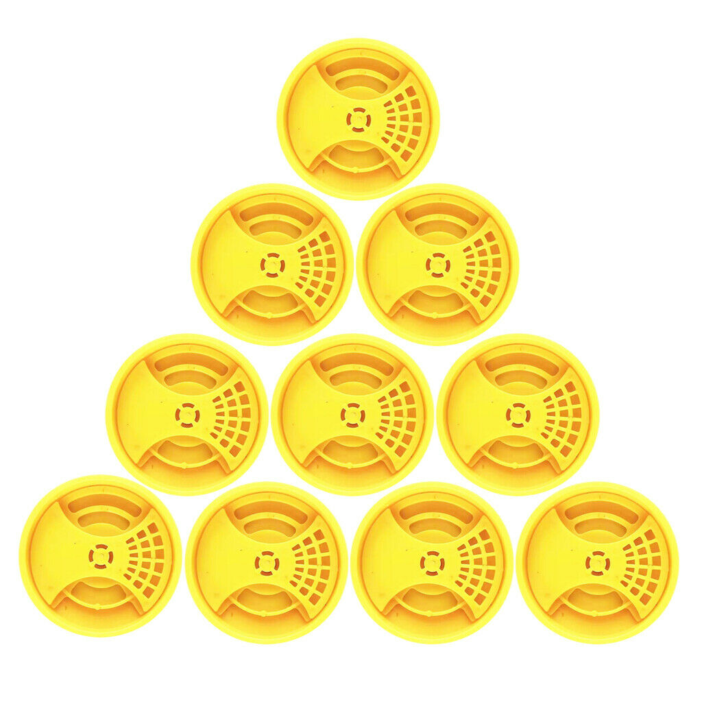 10Pcs Beehive Vent Holes Window Bee Escape Beekeeping Tool Flow Control