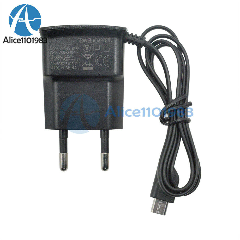 5PCS 5V Micro USB EU Plug Home Wall Charger For Cell Phones