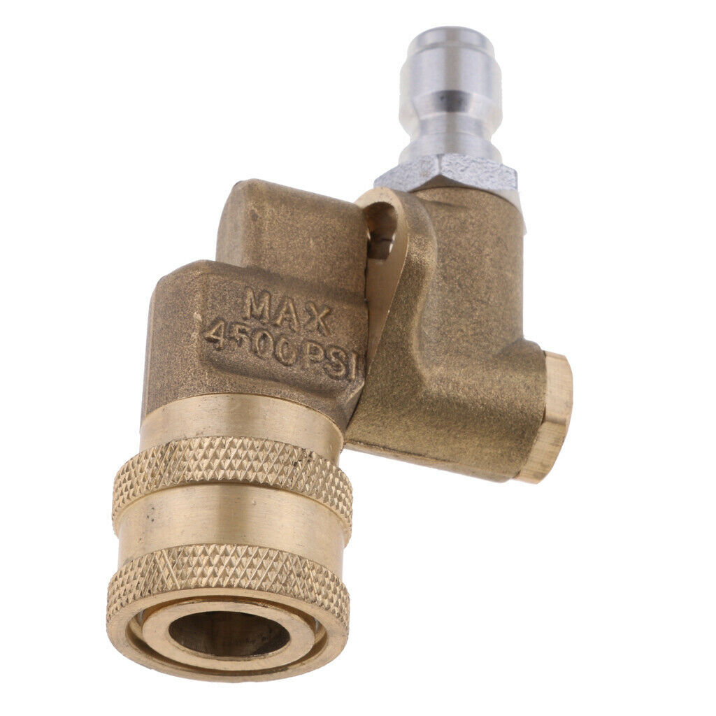 1/4" Pressure Washer  Coupler For Hard To Reach Areas 4000PSI