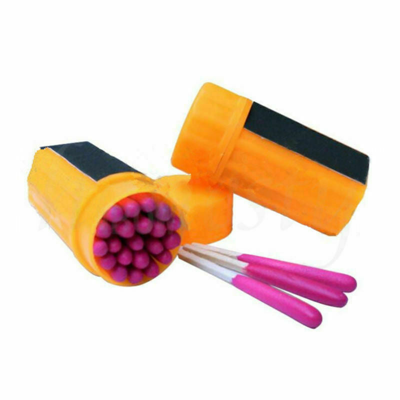 Outdoor Stormproof Waterproof Emergency Survival Lighter Kit Gear Storm Matches