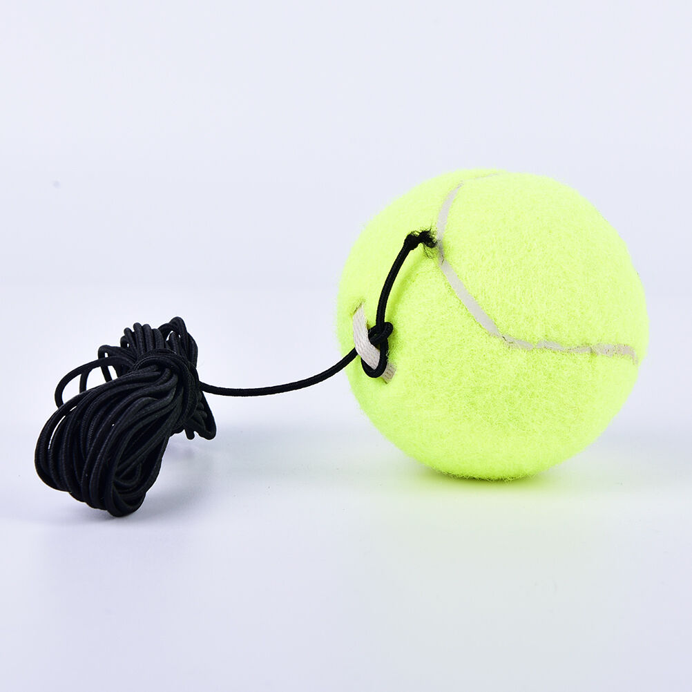 Drill Exercise Resiliency Tennis Balls Trainer With String Replacement Rub.l8