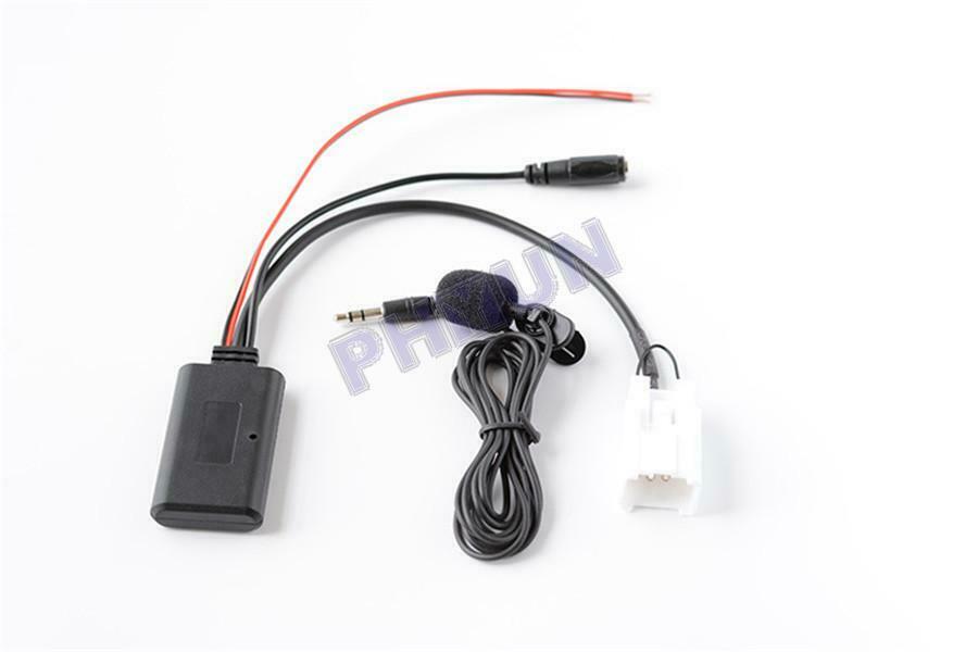 For Ford BaBf Falcon Wireless Bluetooth Aux-in Cable Music Adapter w/ Microphone